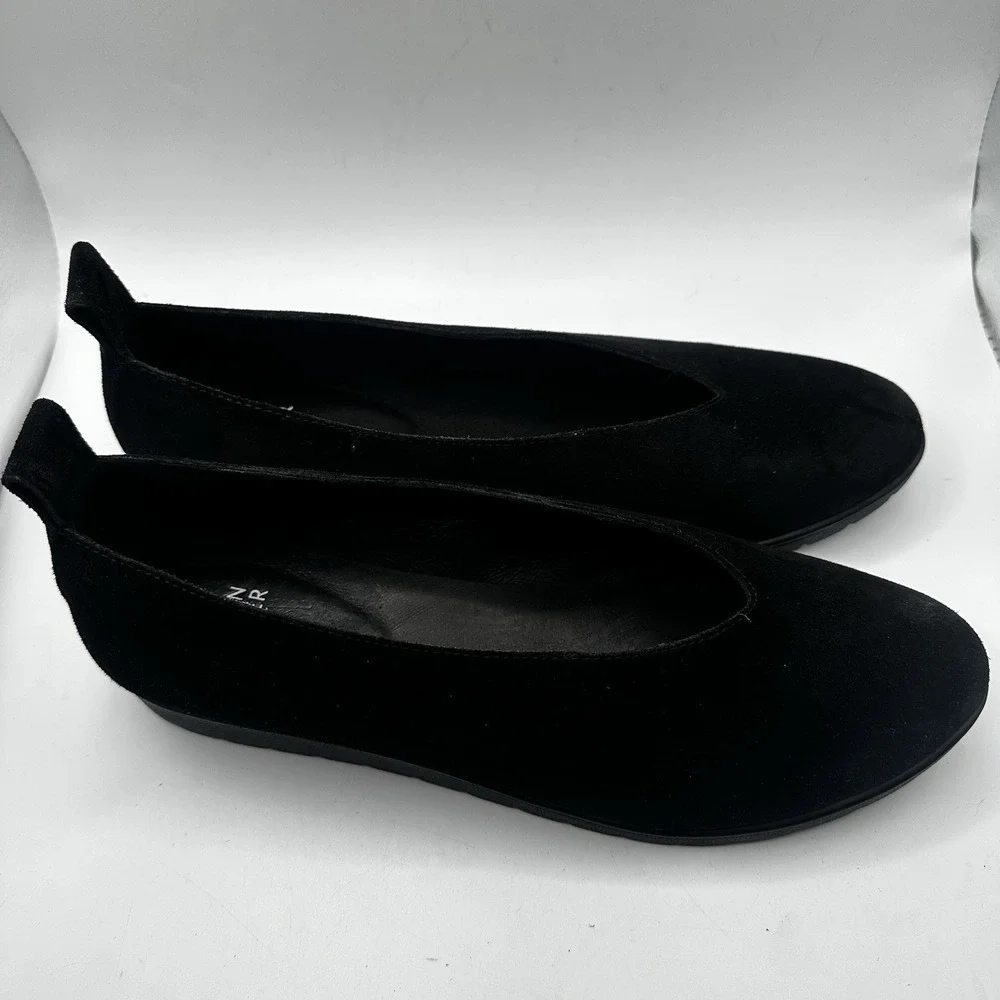 Eileen Fisher Humor Wedge Suede Slip On Ballet Wedge Style‎ Flat Women's Size 9